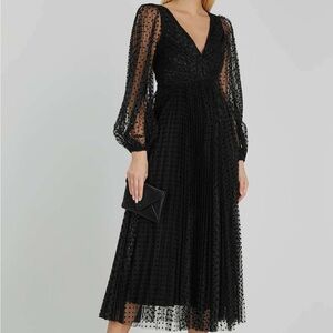 Black Polka Dot Dress